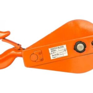 Блок монтажный однорольный с  крюком TOR HQG(L) K1-10,0 т с откидной щекой (S)