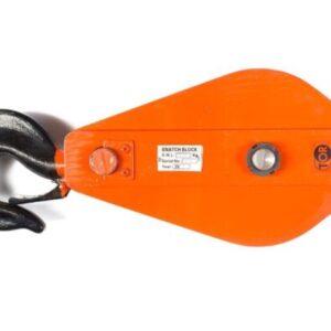 Блок монтажный однорольный с  крюком TOR HQG(L) K1-5,0 т с откидной щекой (G)