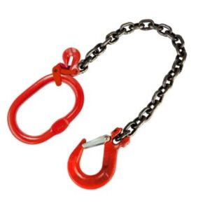 Стропы цепные одноветвевые с укорачивающими крюками